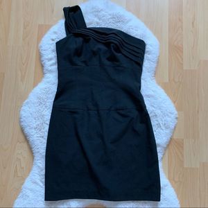 New Black Halo One Shoulder Dress Size 6